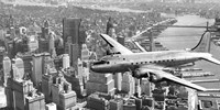 Flying over Manhattan, NYC Fine Art Print