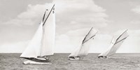 Sloops Racing, 1926 Fine Art Print