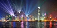 Symphony of Lights, Hong Kong Fine Art Print