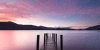 Twilight on Lake, UK Fine Art Print