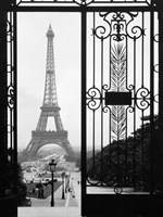 Eiffel Tower from the Trocadero Palace, Paris Fine Art Print