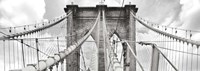 Morning on Brooklyn Bridge, NYC Fine Art Print