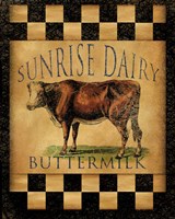 Sunrise Dairy Fine Art Print