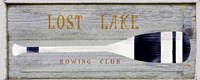 Lost Lake Rowing Fine Art Print