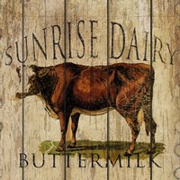Sunrise Dairy Fine Art Print