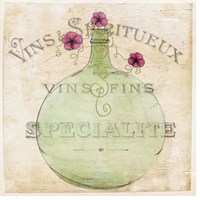 Vin de Beaurdeaux Fine Art Print
