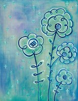 Magical Flowers III Fine Art Print