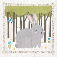 Woodland Hideaway Bunny Fine Art Print