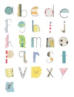 Alphabet II Fine Art Print