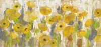 Floating Yellow Flowers I Fine Art Print