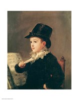 Portrait of Mariano Goya Fine Art Print