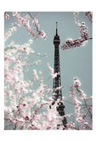 Spring Eiffel Pastel Fine Art Print