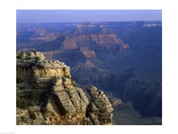 High angle view of rock formation, Grand Canyon National Park, Arizona, USA Fine Art Print