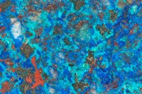 Shattuckite Vulture Mountain Arizona 3 Fine Art Print