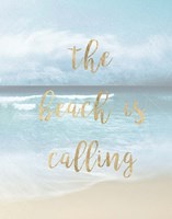 The Beach is Calling Fine Art Print