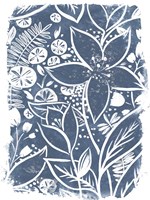 Garden Batik I Fine Art Print