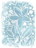 Garden Batik VII Fine Art Print