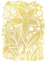 Garden Batik IX Fine Art Print