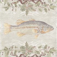 Cabin Christmas I Framed Print