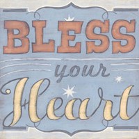 Southern Sentiments II Framed Print