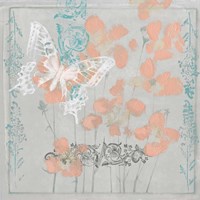 Gray Garden I Framed Print