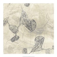 Graphite Inversion IV Framed Print