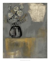 Floral Salon II Framed Print