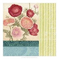 Floral Montage I Framed Print