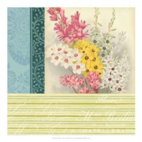 Floral Montage II Framed Print