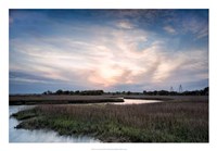 Low Country Sunset III Framed Print