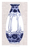 Blue & White Vase II Framed Print