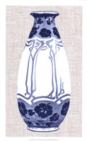 Blue & White Vase II Fine Art Print