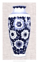 Blue & White Vase V Fine Art Print