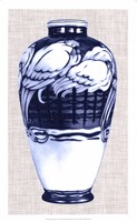 Blue & White Vase VI Fine Art Print