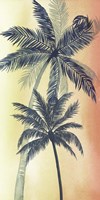 Vintage Palms II Framed Print