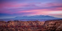 Canyon and Mountains Fine Art Print