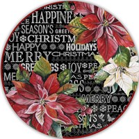 Christmas Chalkboard Fine Art Print