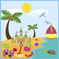 Beach Time II Fine Art Print