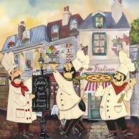 Italian Chefs II Fine Art Print