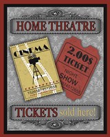 Movie Night IV Fine Art Print