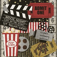 Home Movie I Framed Print