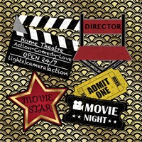 Movie Night II Fine Art Print