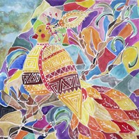 Fire Bird Fine Art Print