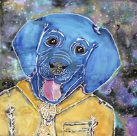 Blue Collared Fine Art Print