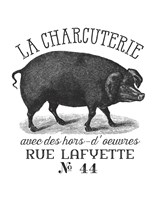 French Pig Fine Art Print