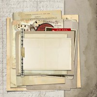 Old Note Fine Art Print