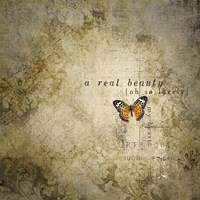 Real Beauty Butterfly Fine Art Print