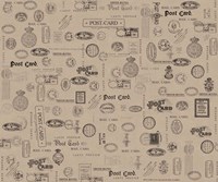 Vintage Postage Cardboard Fine Art Print