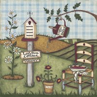 Ladybug Cottage Fine Art Print