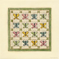 Butterfly Patchwork Fine Art Print